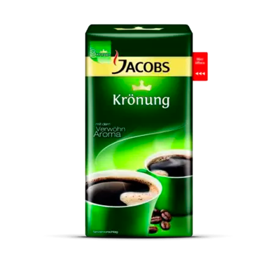 Jacobs Krönung Ground Coffee Genuine German Coffee 500g 